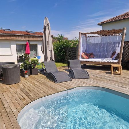 La Serenite Balinaise, Chambre Et Sdb Privee, Jardin , Piscine Et Jacuzzi En Saison, Pres De Chantilly, Parc Asterix Et Cdg Et Paris En 20' Orry-La-Ville Екстер'єр фото