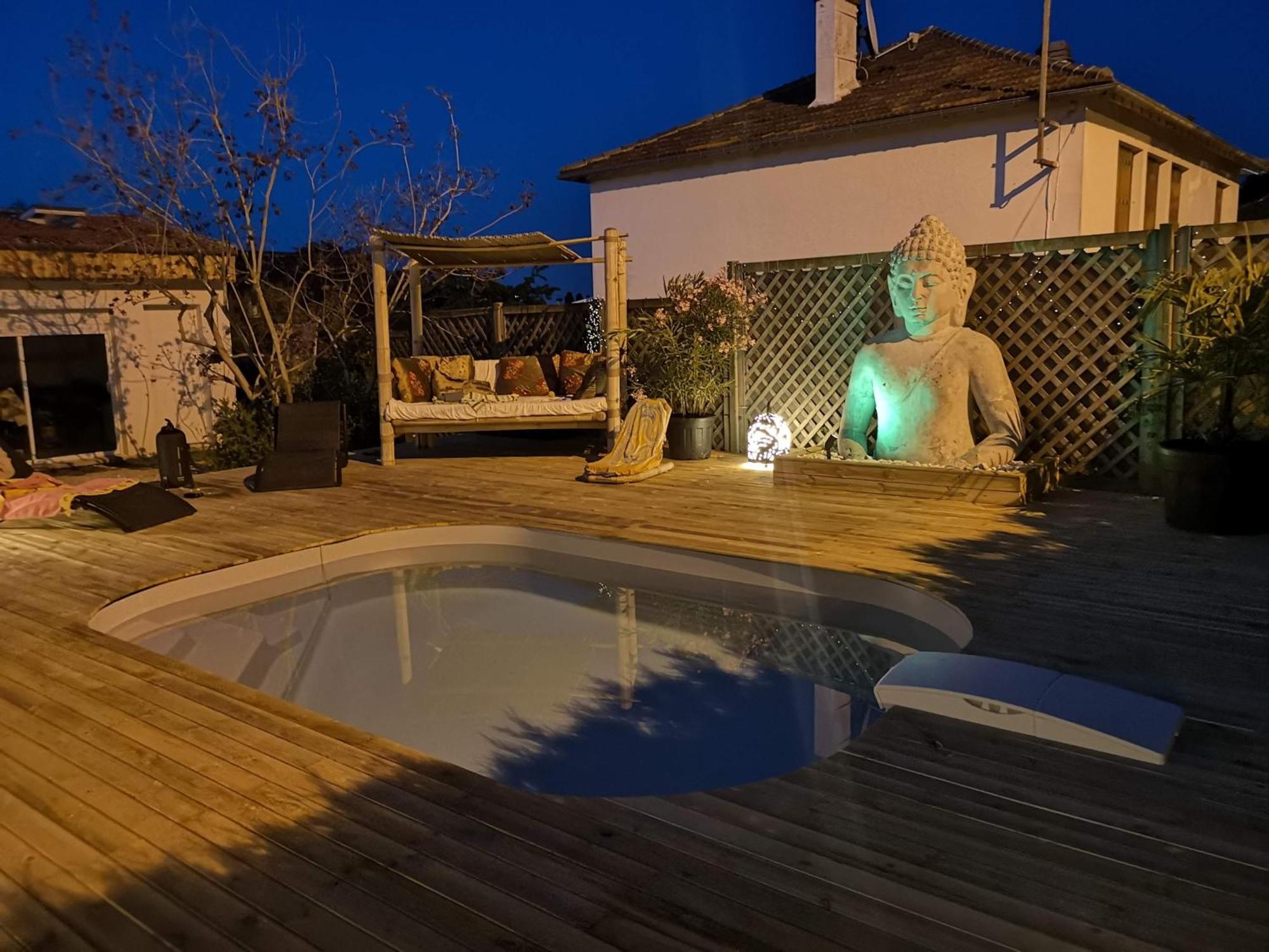 La Serenite Balinaise, Chambre Et Sdb Privee, Jardin , Piscine Et Jacuzzi En Saison, Pres De Chantilly, Parc Asterix Et Cdg Et Paris En 20' Orry-La-Ville Екстер'єр фото