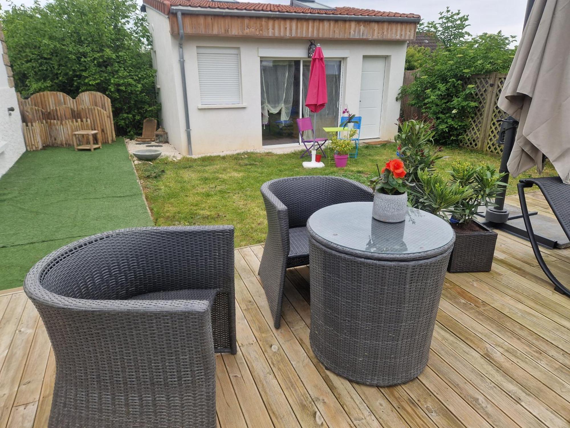La Serenite Balinaise, Chambre Et Sdb Privee, Jardin , Piscine Et Jacuzzi En Saison, Pres De Chantilly, Parc Asterix Et Cdg Et Paris En 20' Orry-La-Ville Екстер'єр фото