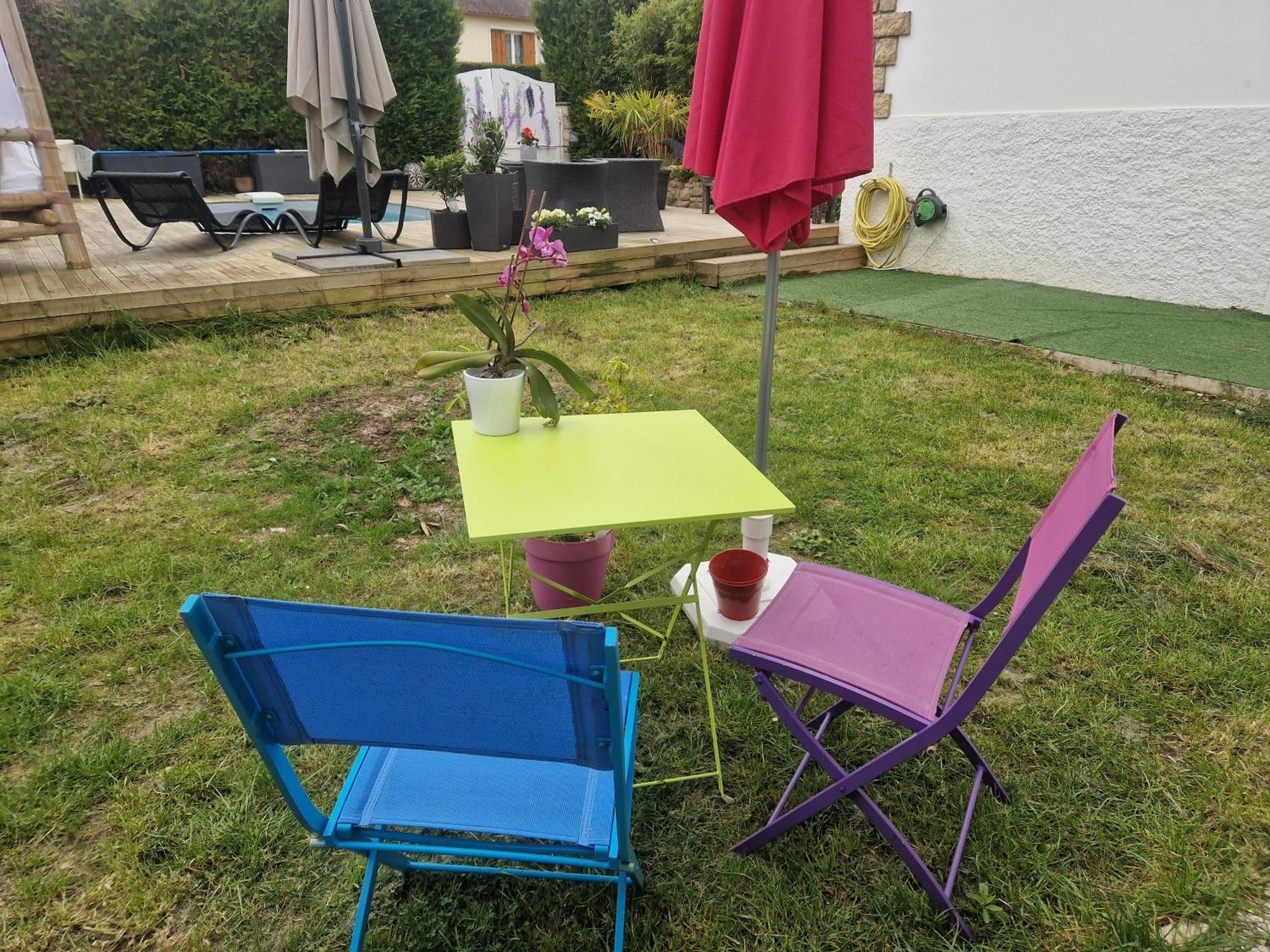 La Serenite Balinaise, Chambre Et Sdb Privee, Jardin , Piscine Et Jacuzzi En Saison, Pres De Chantilly, Parc Asterix Et Cdg Et Paris En 20' Orry-La-Ville Екстер'єр фото