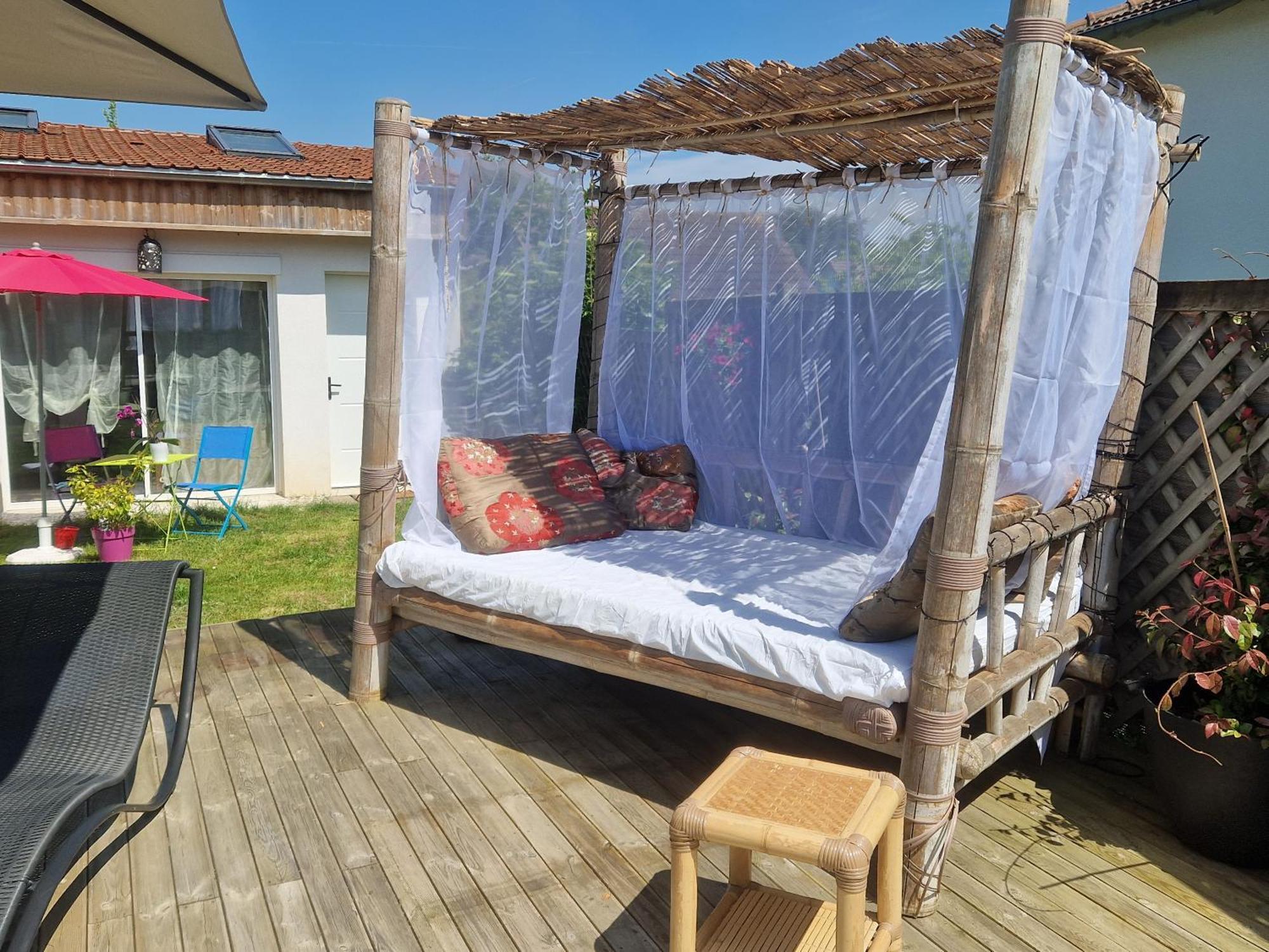 La Serenite Balinaise, Chambre Et Sdb Privee, Jardin , Piscine Et Jacuzzi En Saison, Pres De Chantilly, Parc Asterix Et Cdg Et Paris En 20' Orry-La-Ville Екстер'єр фото