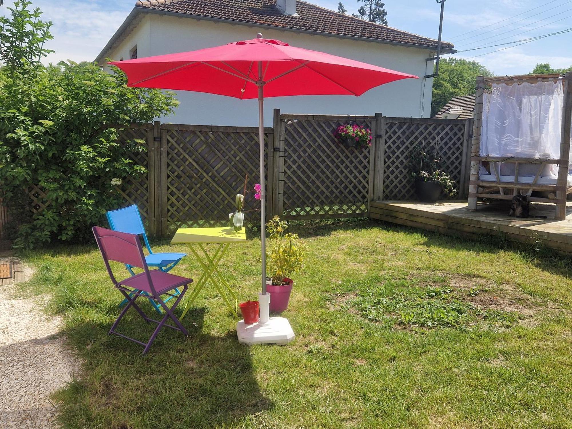 La Serenite Balinaise, Chambre Et Sdb Privee, Jardin , Piscine Et Jacuzzi En Saison, Pres De Chantilly, Parc Asterix Et Cdg Et Paris En 20' Orry-La-Ville Екстер'єр фото