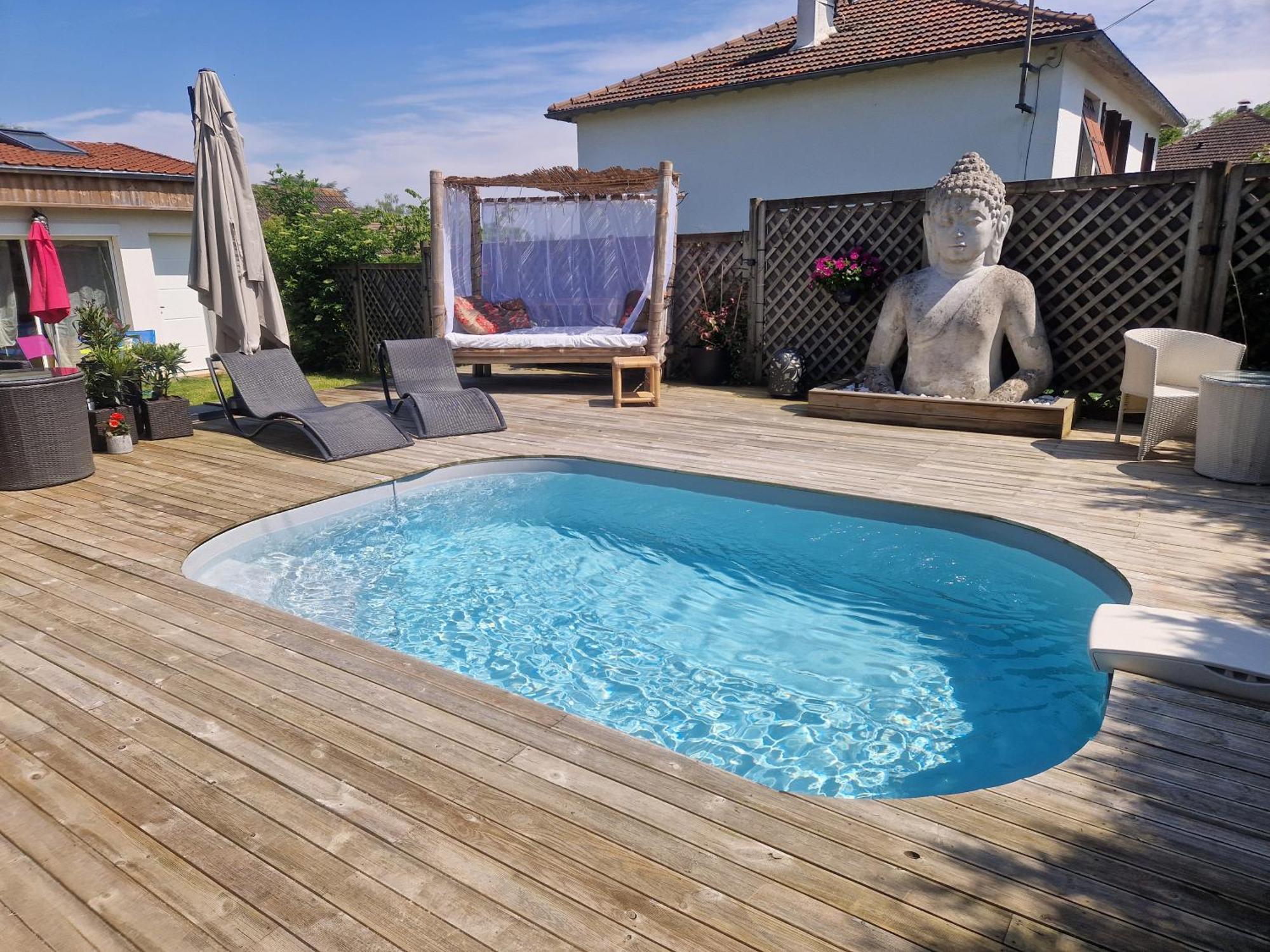 La Serenite Balinaise, Chambre Et Sdb Privee, Jardin , Piscine Et Jacuzzi En Saison, Pres De Chantilly, Parc Asterix Et Cdg Et Paris En 20' Orry-La-Ville Екстер'єр фото