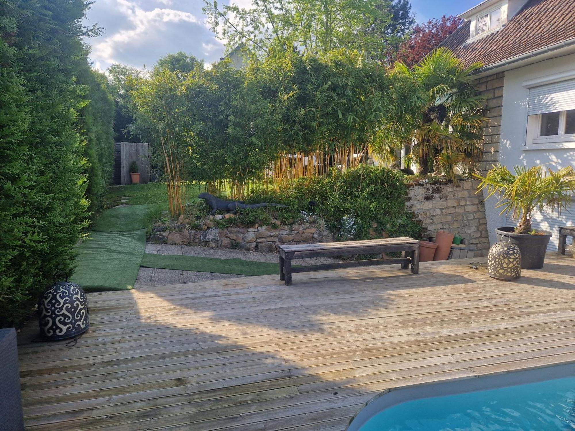 La Serenite Balinaise, Chambre Et Sdb Privee, Jardin , Piscine Et Jacuzzi En Saison, Pres De Chantilly, Parc Asterix Et Cdg Et Paris En 20' Orry-La-Ville Екстер'єр фото